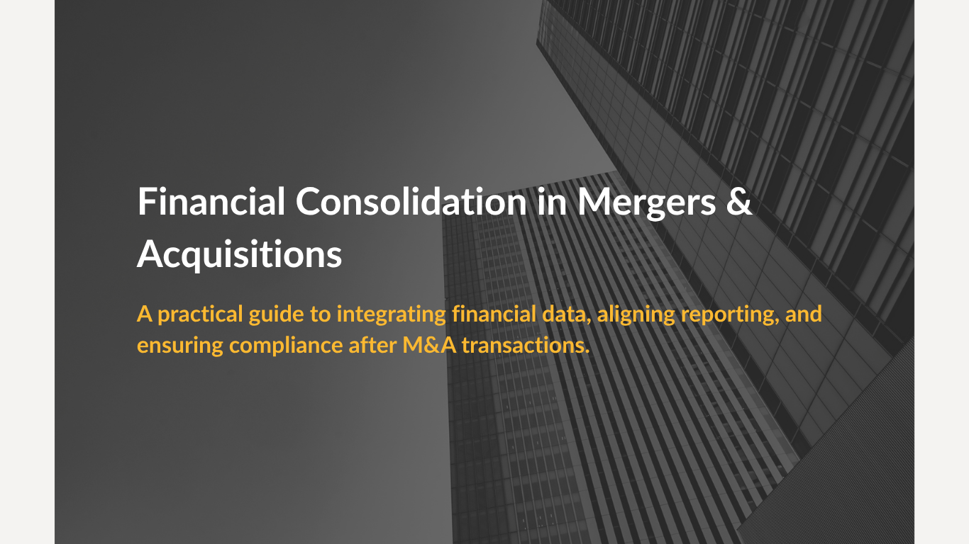 Financial Consolidation in Mergers & Acquisitions