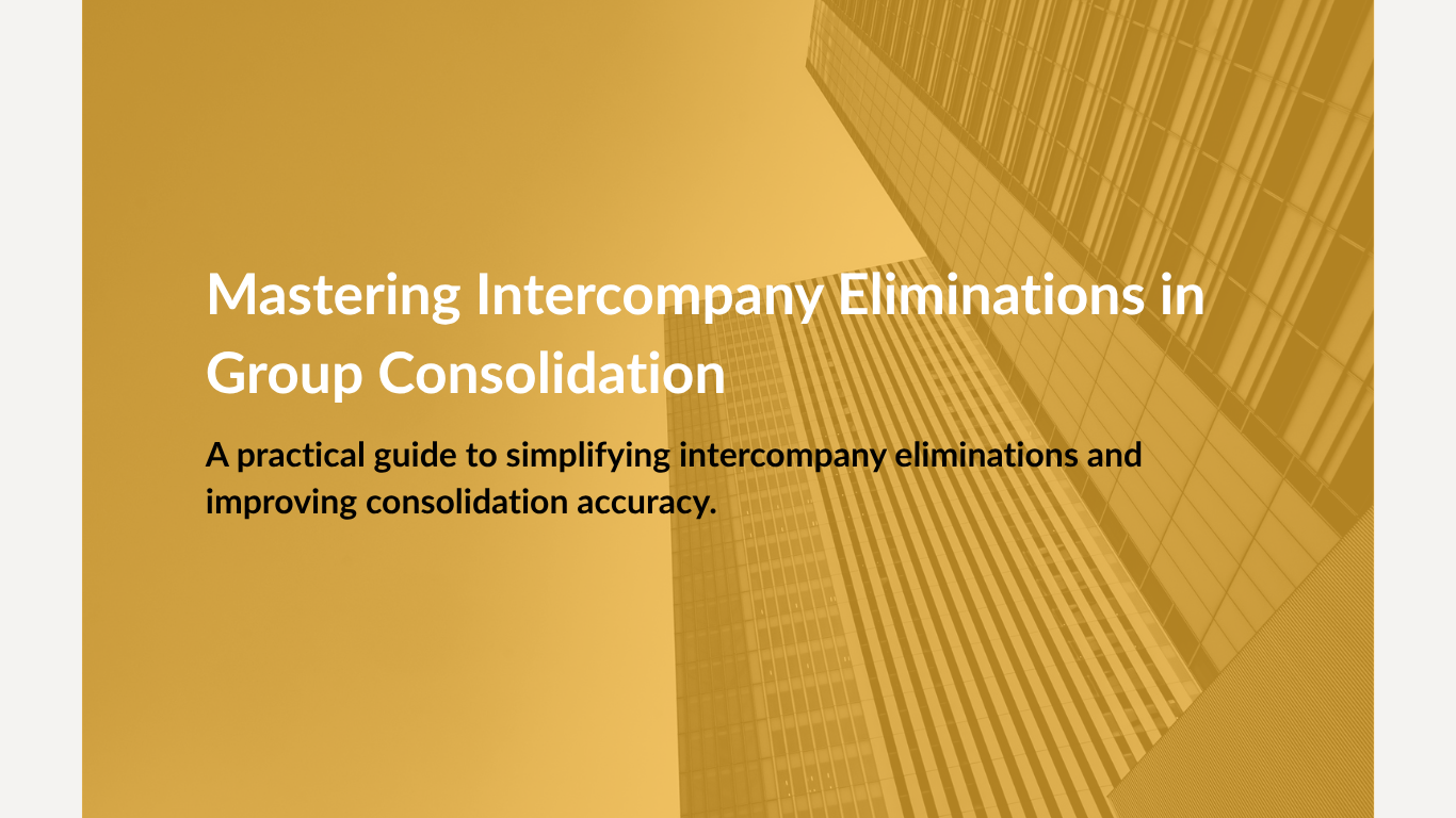 Mastering Intercompany Eliminations in Group Consolidation