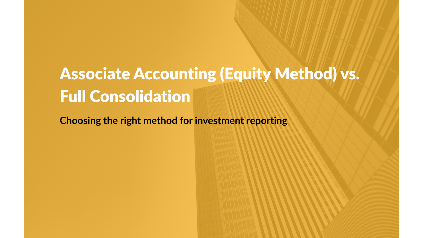 Associate Accounting (Equity Method) vs. Full Consolidation